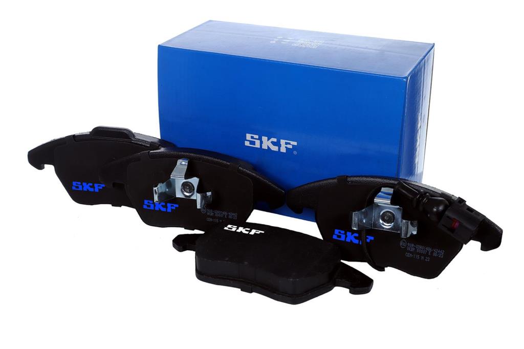 Jeu de 4 plaquettes de frein SKF ref. VKBP 80007 E